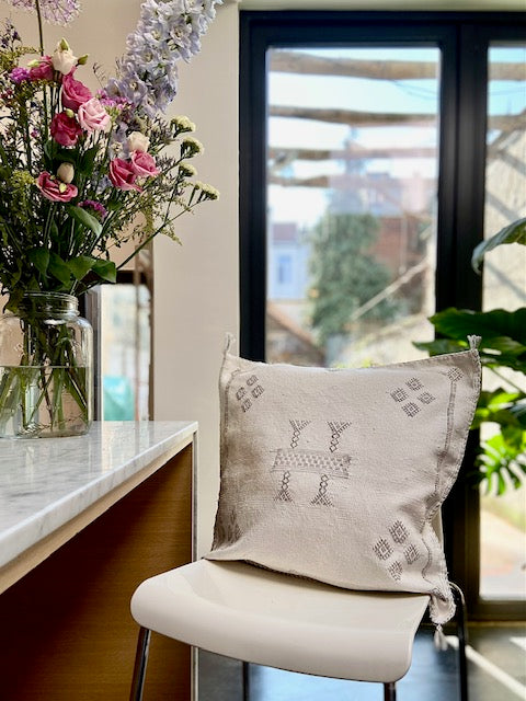 Cactus zijde kussenhoes Nadra