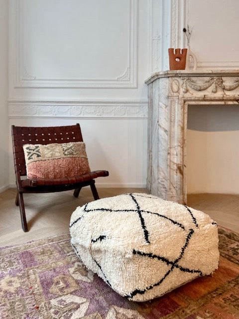 Beni Ouarain poef Yasmina