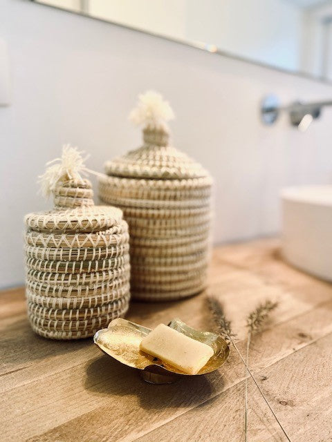 Berber pompom mand S