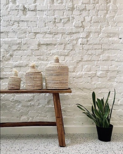 Berber pompom mand L