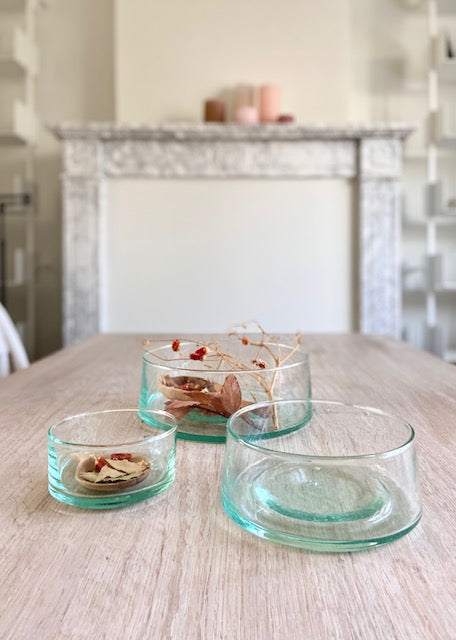 Beldi glazen kom / schaal